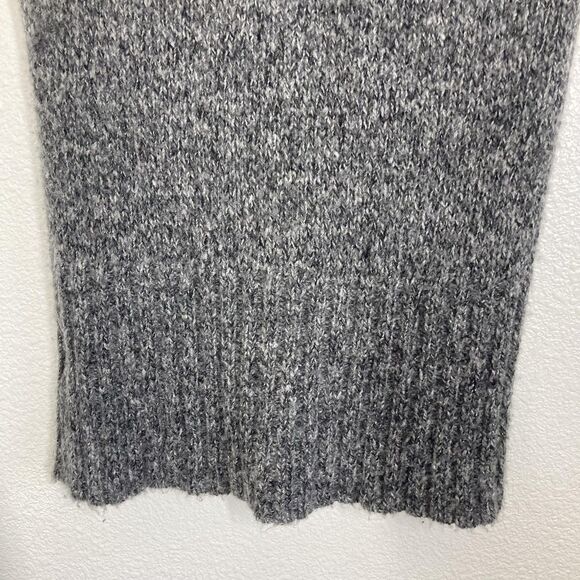 Free People Sweater Womens Small Wool Blend Cowl Neck Button Pullover Pocket - Picture 14 of 16